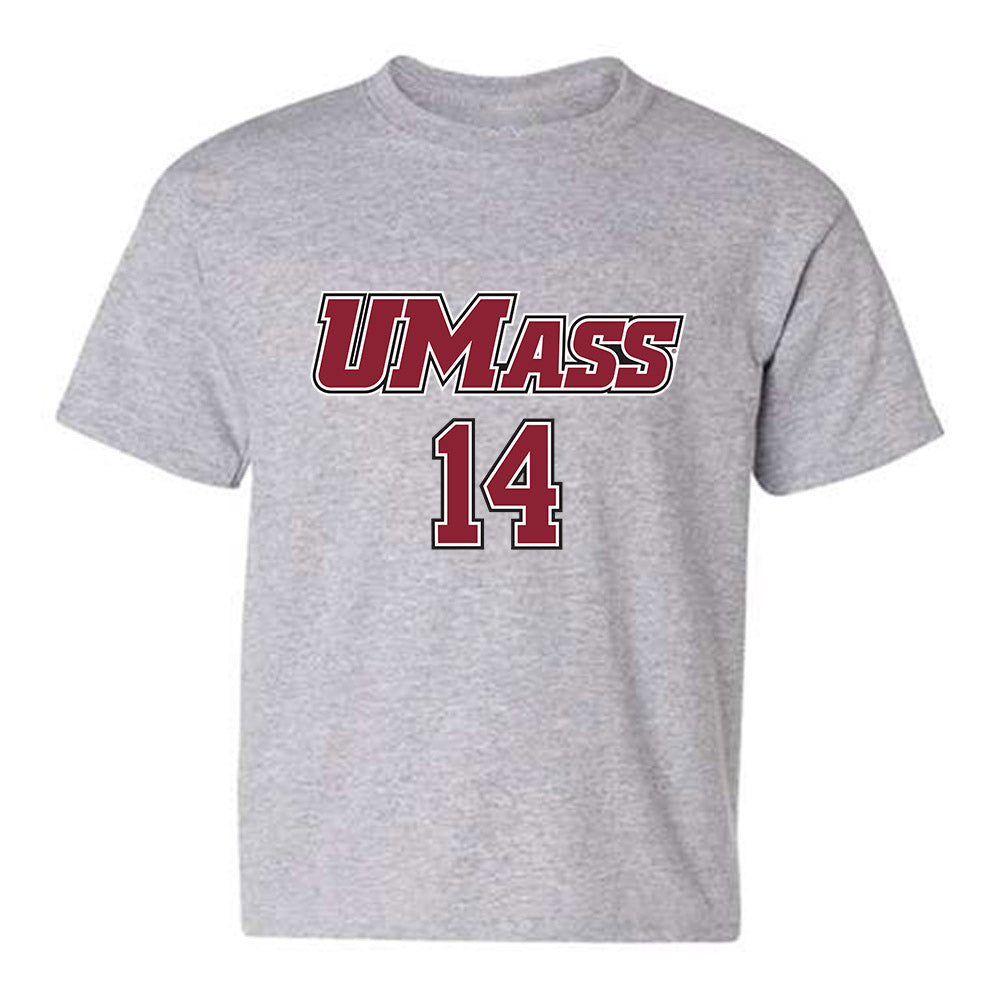 UMass - NCAA Softball : Eliana Raposo - Sports Shersey Youth T-Shirt-0