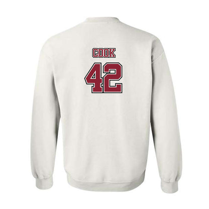 UMass - NCAA Men's Lacrosse : Chance Cook - Sports Shersey Crewneck Sweatshirt-1