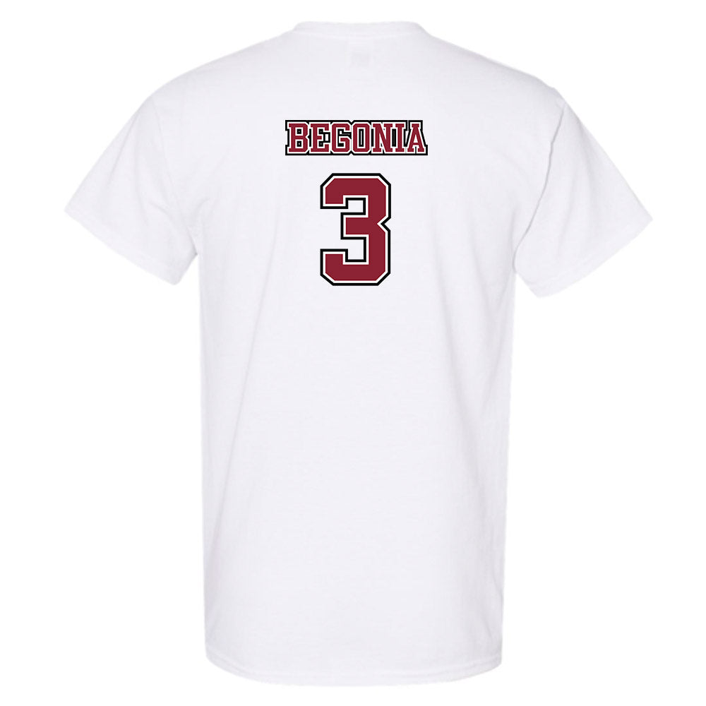 UMass - NCAA Men's Lacrosse : Gavin Begonia - Sports Shersey T-Shirt-1