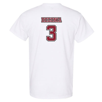 UMass - NCAA Men's Lacrosse : Gavin Begonia - Sports Shersey T-Shirt-1