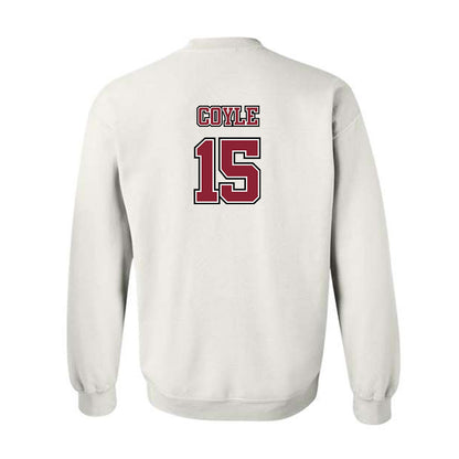 UMass - NCAA Men's Lacrosse : Brendan Coyle - Sports Shersey Crewneck Sweatshirt-1
