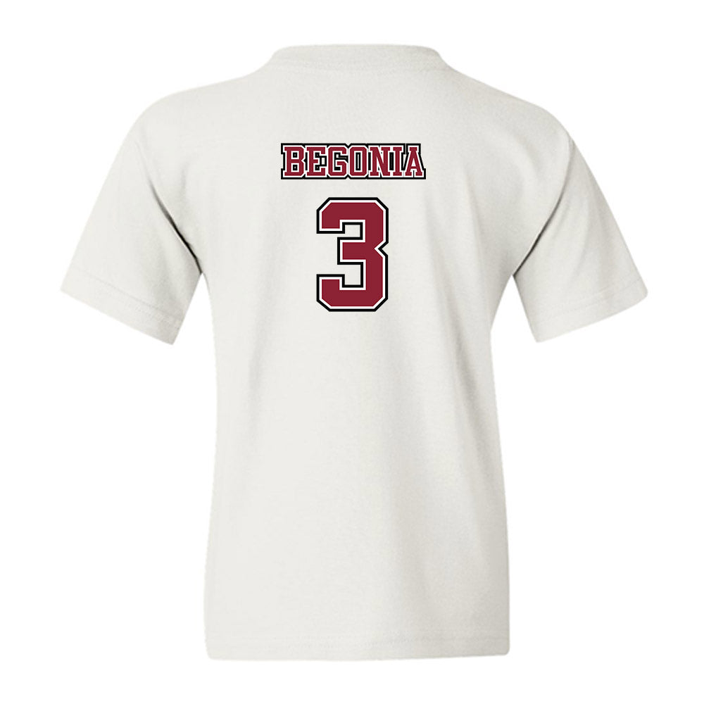 UMass - NCAA Men's Lacrosse : Gavin Begonia - Sports Shersey Youth T-Shirt-1