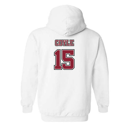 UMass - NCAA Men's Lacrosse : Brendan Coyle - Sports Shersey Hooded Sweatshirt-1