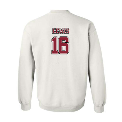 UMass - NCAA Men's Lacrosse : Caelin Lewis - Crewneck Sweatshirt Replica Shersey