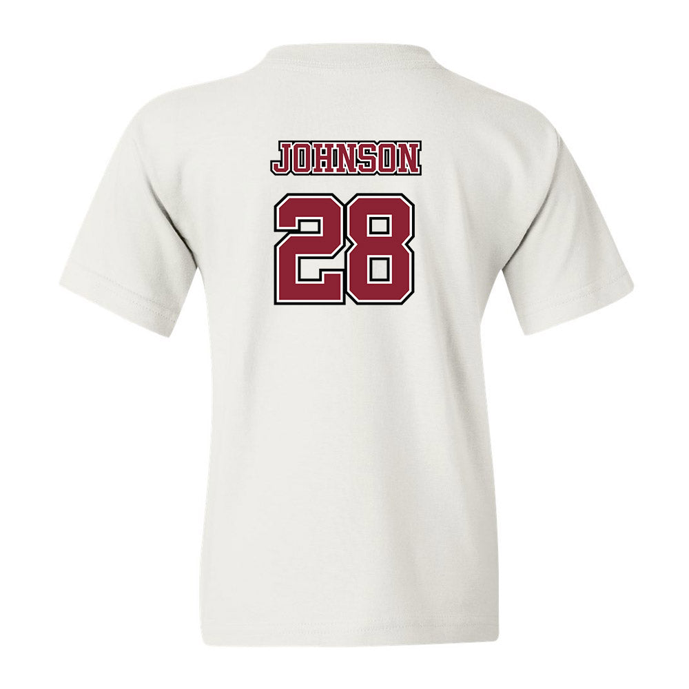 UMass - NCAA Men's Lacrosse : Xander Johnson - Sports Shersey Youth T-Shirt