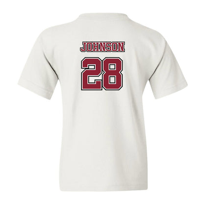 UMass - NCAA Men's Lacrosse : Xander Johnson - Sports Shersey Youth T-Shirt