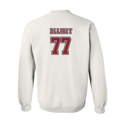 UMass - NCAA Men's Lacrosse : Jimmy Elliott - Sports Shersey Crewneck Sweatshirt-1