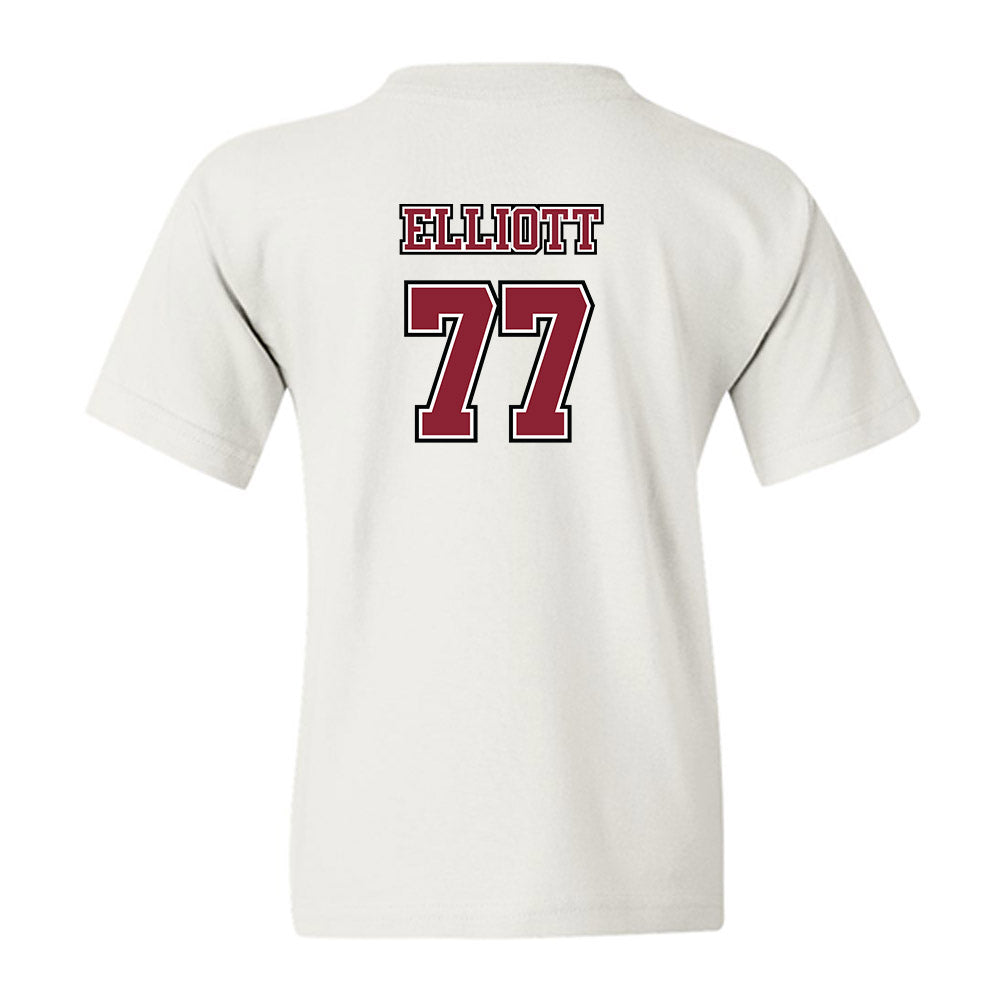 UMass - NCAA Men's Lacrosse : Jimmy Elliott - Sports Shersey Youth T-Shirt-1