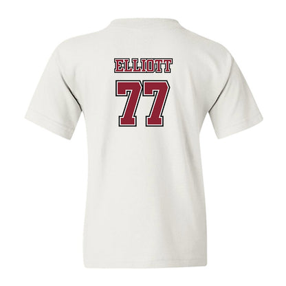 UMass - NCAA Men's Lacrosse : Jimmy Elliott - Sports Shersey Youth T-Shirt-1
