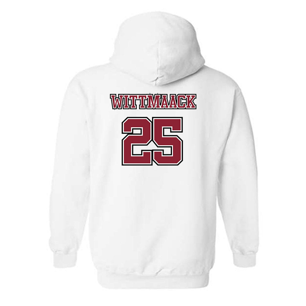 UMass - NCAA Men's Lacrosse : Jack Wittmaack - Sports Shersey Hooded Sweatshirt