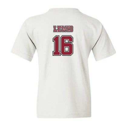 UMass - NCAA Men's Lacrosse : Caelin Lewis - Youth T-Shirt Replica Shersey