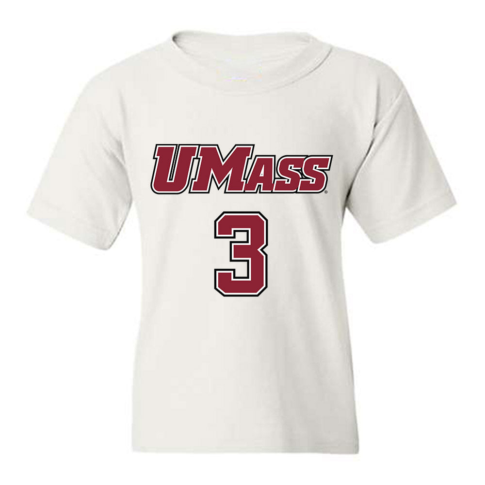 UMass - NCAA Men's Lacrosse : Gavin Begonia - Sports Shersey Youth T-Shirt-0