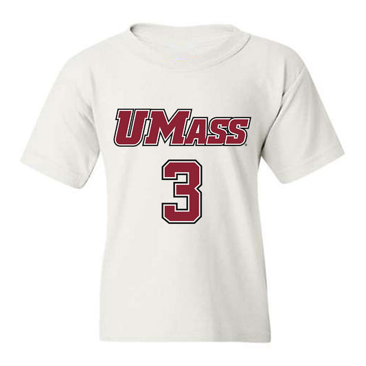 UMass - NCAA Men's Lacrosse : Gavin Begonia - Sports Shersey Youth T-Shirt-0