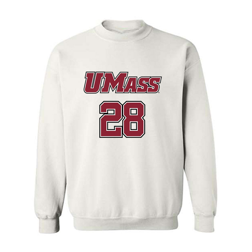 UMass - NCAA Men's Lacrosse : Xander Johnson - Sports Shersey Crewneck Sweatshirt