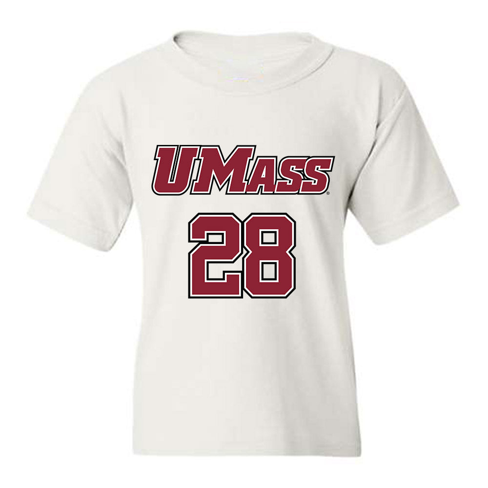 UMass - NCAA Men's Lacrosse : Xander Johnson - Sports Shersey Youth T-Shirt