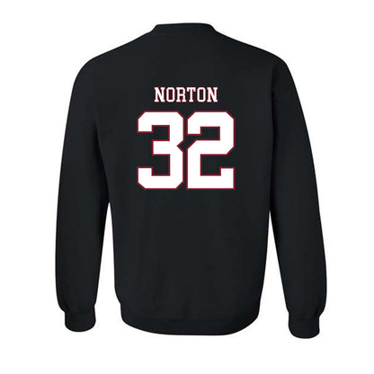 UMass - NCAA Men's Ice Hockey : James Norton - Sports Shersey Crewneck Sweatshirt