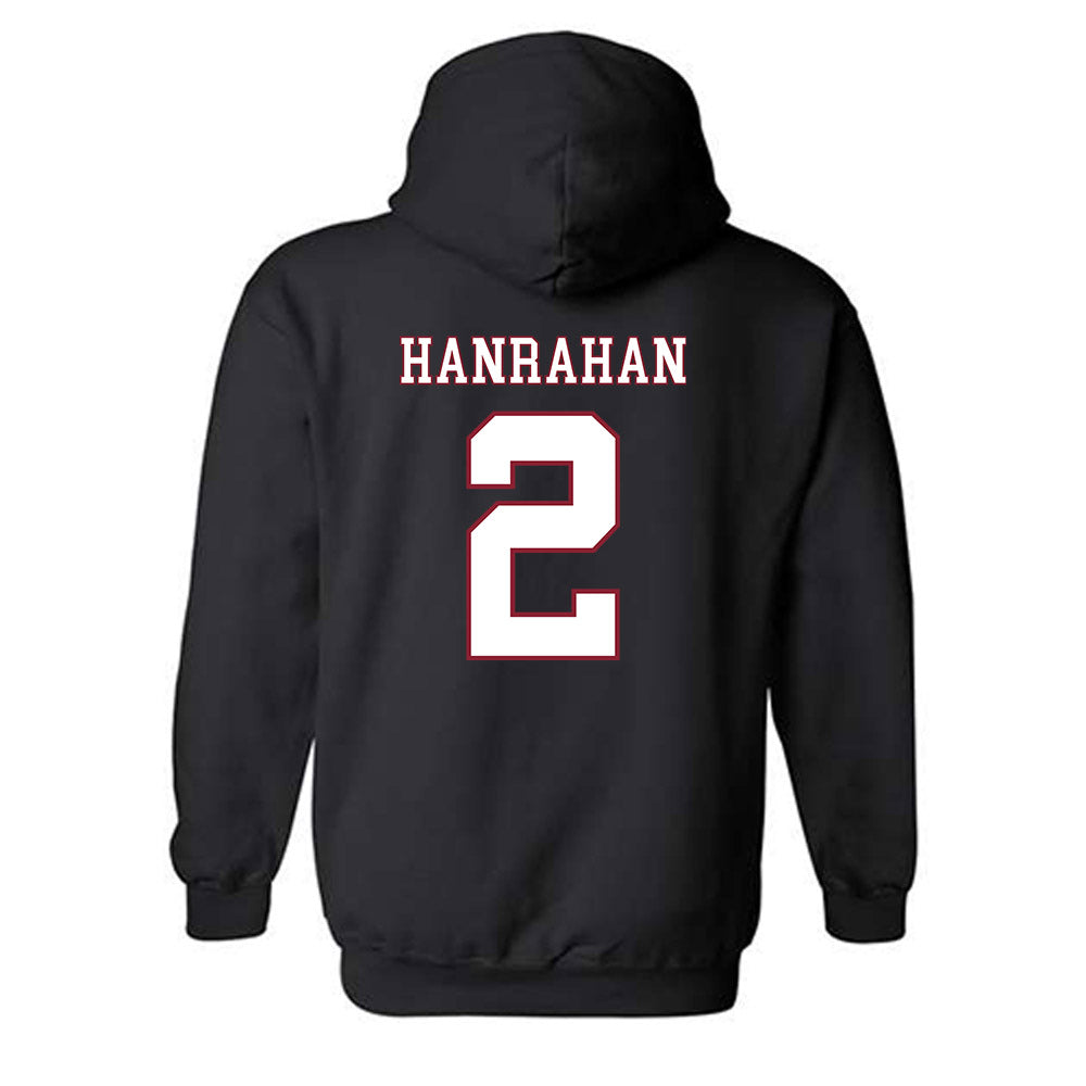 UMass - NCAA Men's Ice Hockey : Coleson Hanrahan - Sports Shersey Hooded Sweatshirt-1