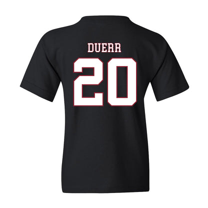 UMass - NCAA Men's Ice Hockey : James Duerr - Sports Shersey Youth T-Shirt