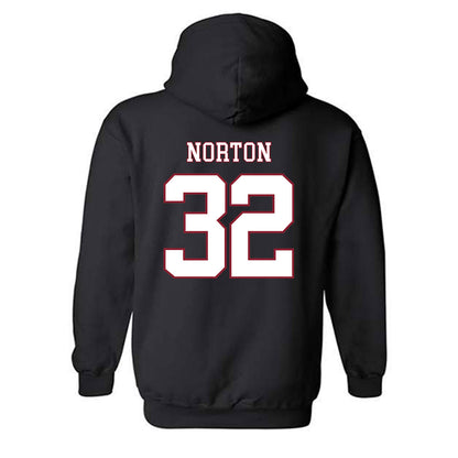 UMass - NCAA Men's Ice Hockey : James Norton - Sports Shersey Hooded Sweatshirt