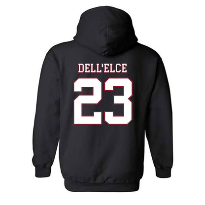 UMass - NCAA Men's Ice Hockey : Francesco Dell'Elce - Sports Shersey Hooded Sweatshirt