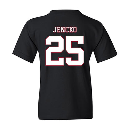 UMass - NCAA Men's Ice Hockey : Daniel Jencko - Sports Shersey Youth T-Shirt-1