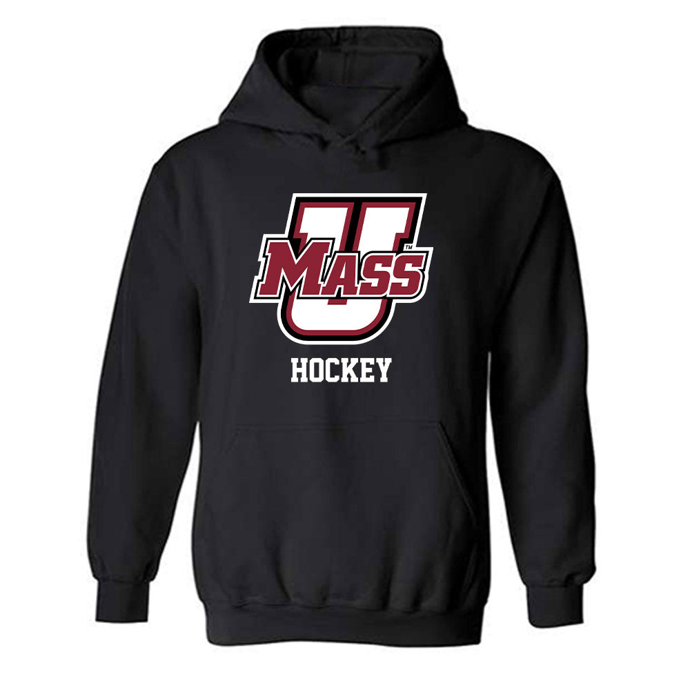 UMass - NCAA Men's Ice Hockey : Coleson Hanrahan - Sports Shersey Hooded Sweatshirt-0