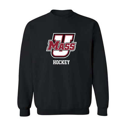 UMass - NCAA Men's Ice Hockey : Francesco Dell'Elce - Sports Shersey Crewneck Sweatshirt