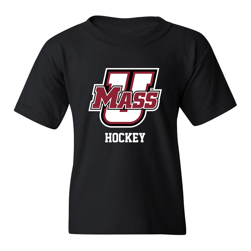UMass - NCAA Men's Ice Hockey : James Duerr - Sports Shersey Youth T-Shirt