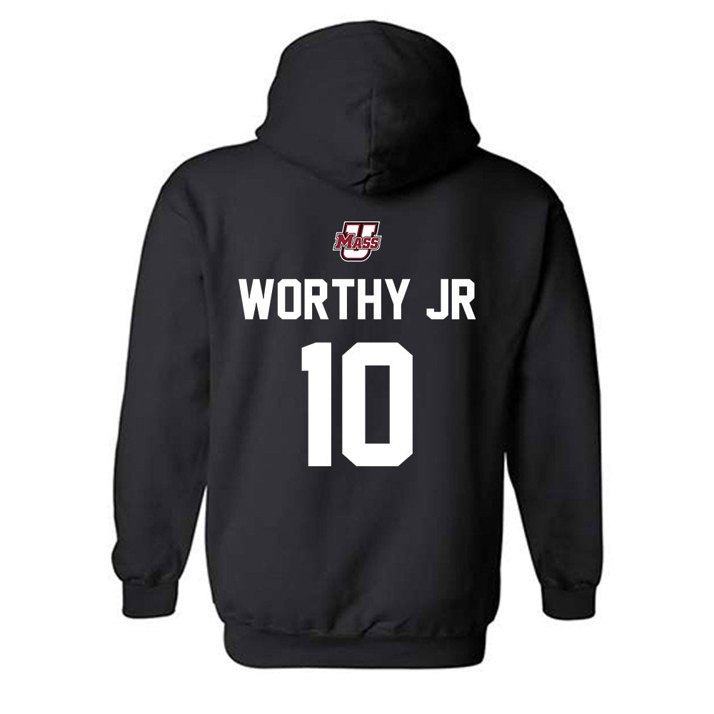 UMass - NCAA Men's Basketball : Marqui Worthy Jr - Hooded Sweatshirt