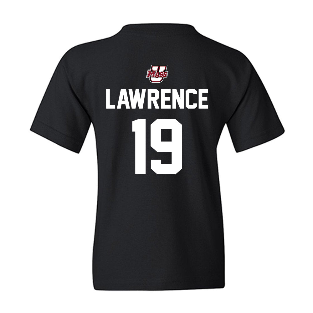 UMass - NCAA Football : Zach Lawrence - Classic Shersey Youth T-Shirt-1