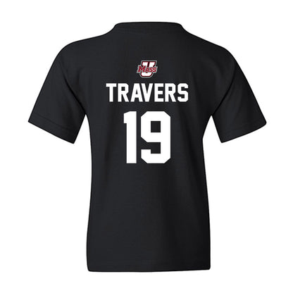 UMass - NCAA Men's Lacrosse : Robbie Travers - Classic Shersey Youth T-Shirt-1