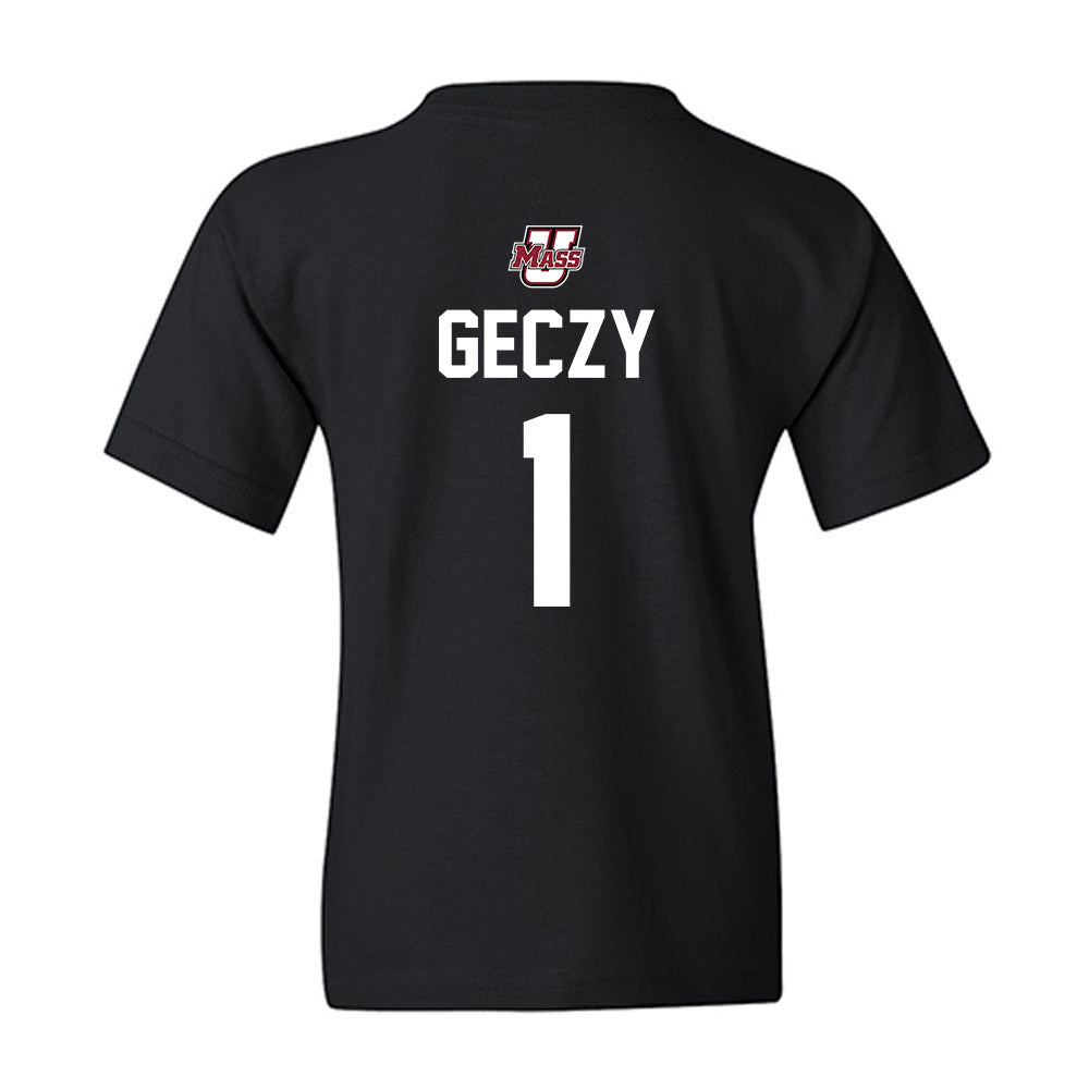 UMass - NCAA Men's Soccer : Alex Geczy - Classic Shersey Youth T-Shirt-1