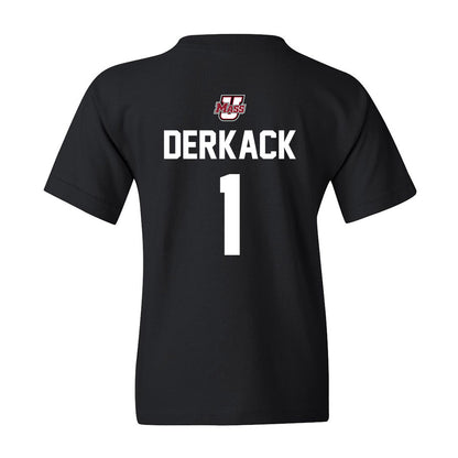 UMass - NCAA Women's Basketball : Taylor Derkack - Youth T-Shirt