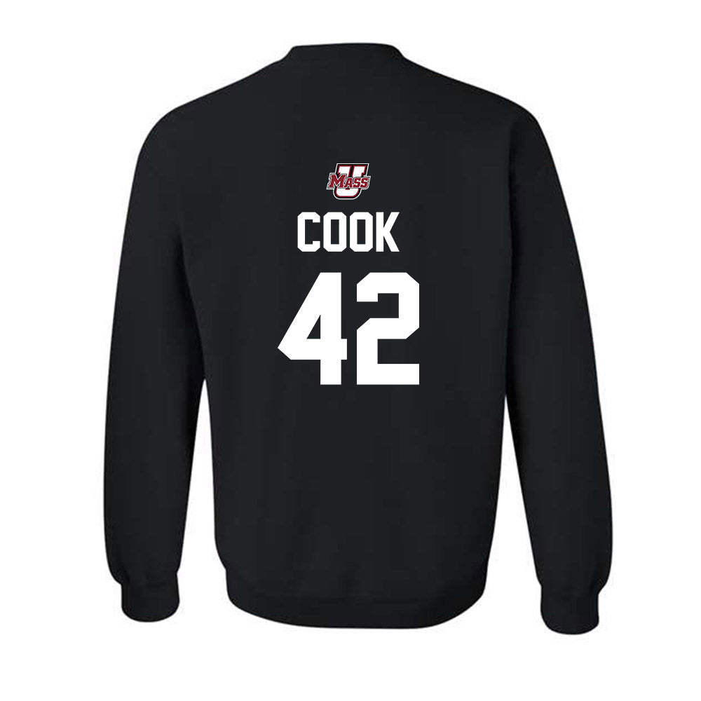 UMass - NCAA Men's Lacrosse : Chance Cook - Classic Shersey Crewneck Sweatshirt-1