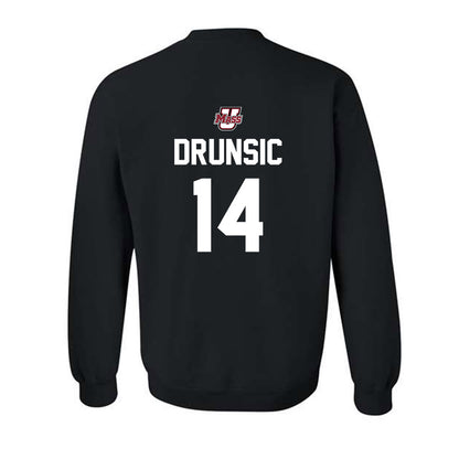 UMass - NCAA Men's Lacrosse : Aiden Drunsic - Classic Shersey Crewneck Sweatshirt-1