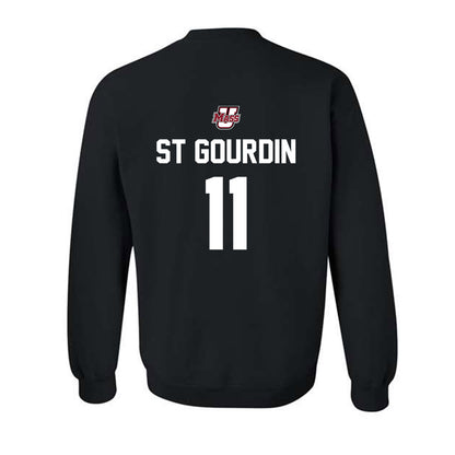 UMass - NCAA Football : Leonard St Gourdin - Classic Shersey Crewneck Sweatshirt-1