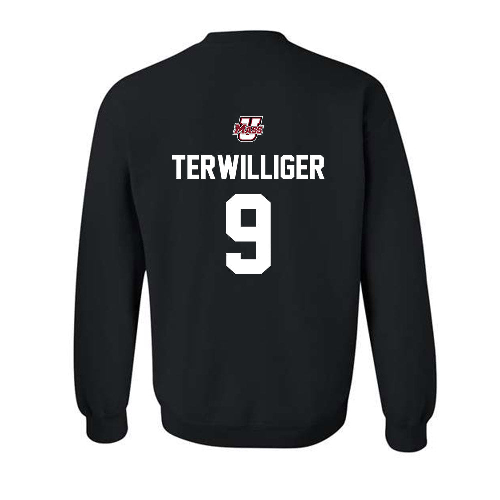 UMass - NCAA Baseball : Jacob Terwilliger - Crewneck Sweatshirt