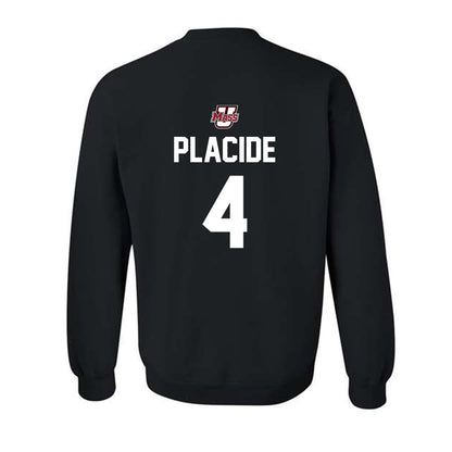 UMass - NCAA Men's Basketball : Isaiah Placide - Classic Shersey Crewneck Sweatshirt-1