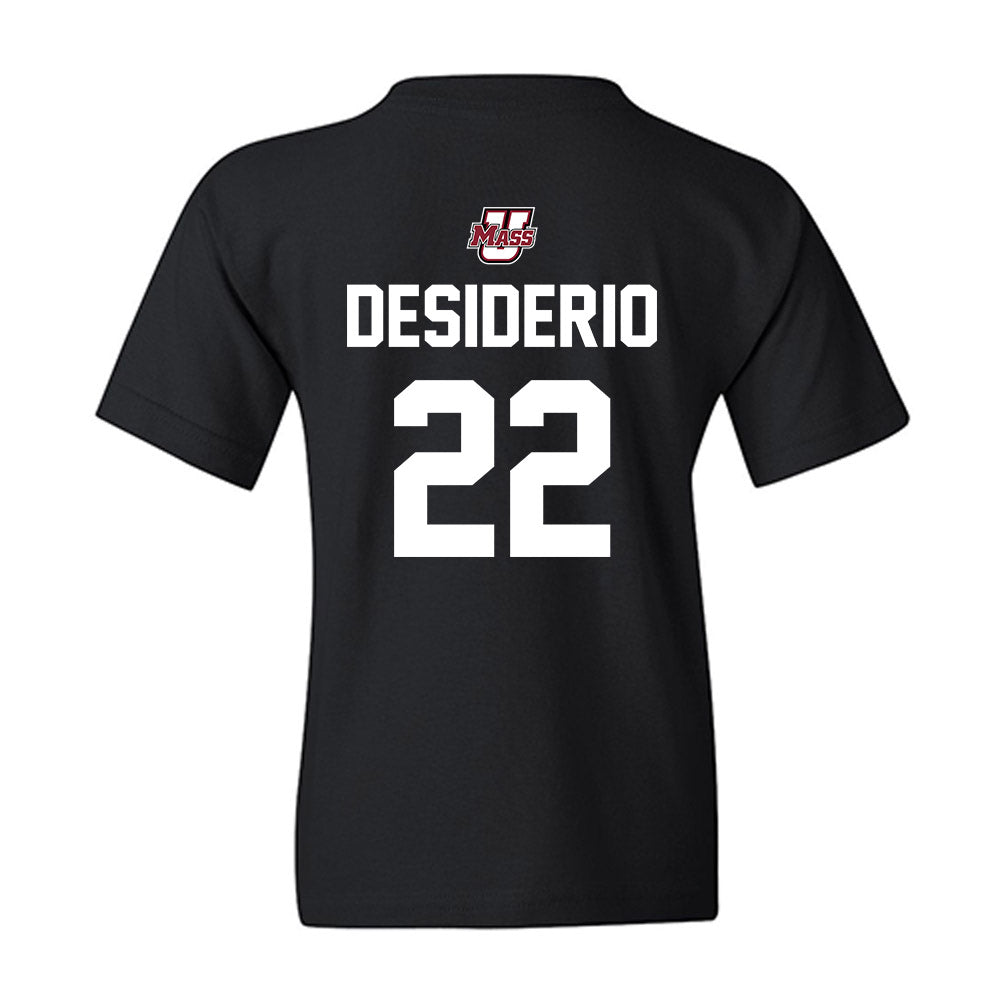 UMass - NCAA Football : Cookie Desiderio - Classic Shersey Youth T-Shirt-1
