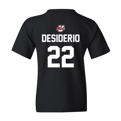 UMass - NCAA Football : Cookie Desiderio - Classic Shersey Youth T-Shirt-1