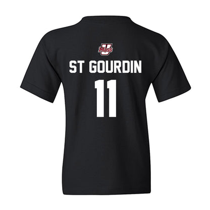 UMass - NCAA Football : Leonard St Gourdin - Classic Shersey Youth T-Shirt-1