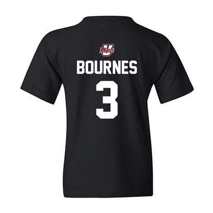 UMass - NCAA Football : Kendall Bournes - Classic Shersey Youth T-Shirt-1