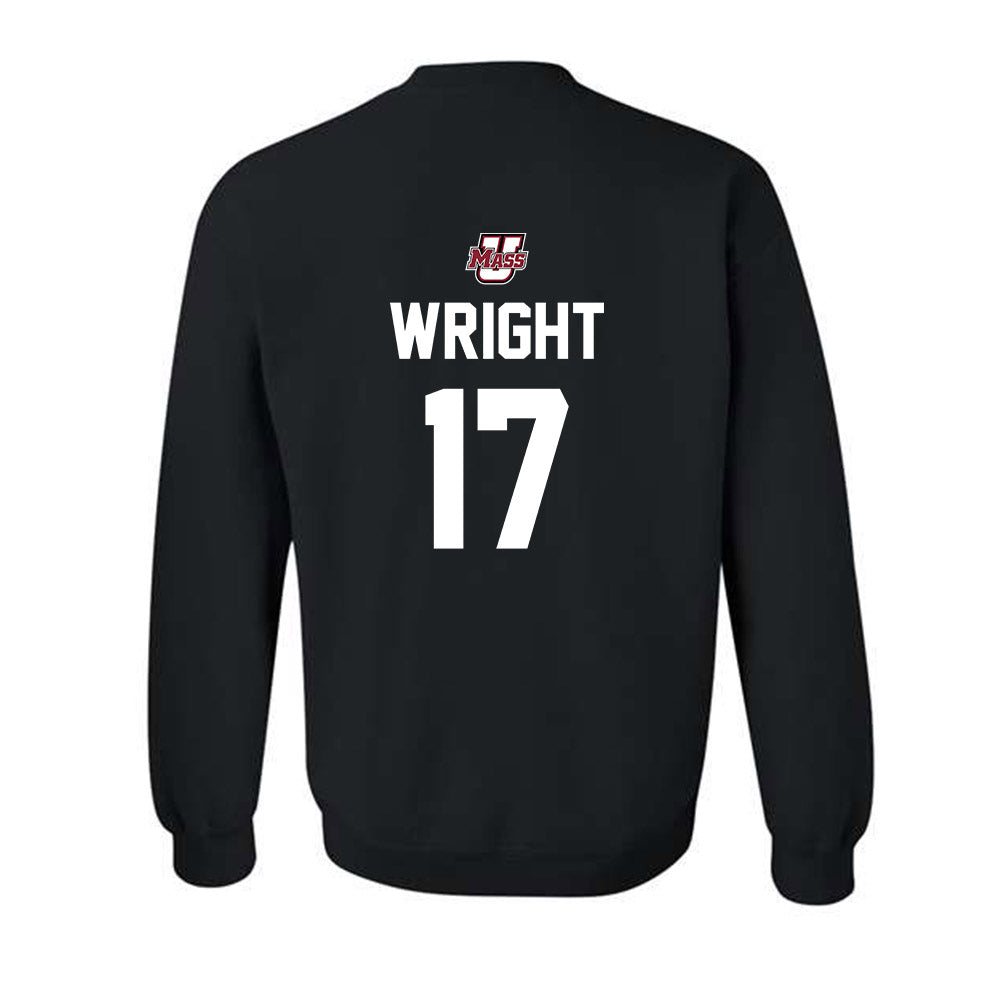 UMass - NCAA Men's Soccer : Braeden Wright - Classic Shersey Crewneck Sweatshirt-1
