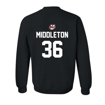 UMass - NCAA Baseball : Andrew Middleton - Crewneck Sweatshirt