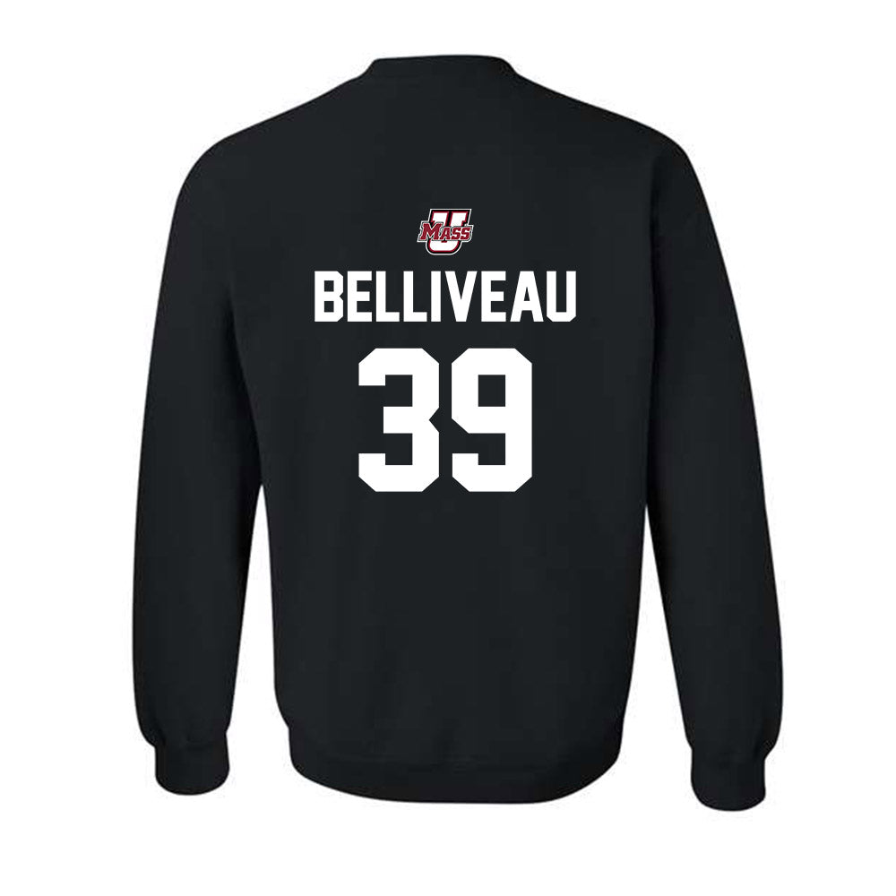 UMass - NCAA Baseball : Samuel Belliveau - Crewneck Sweatshirt