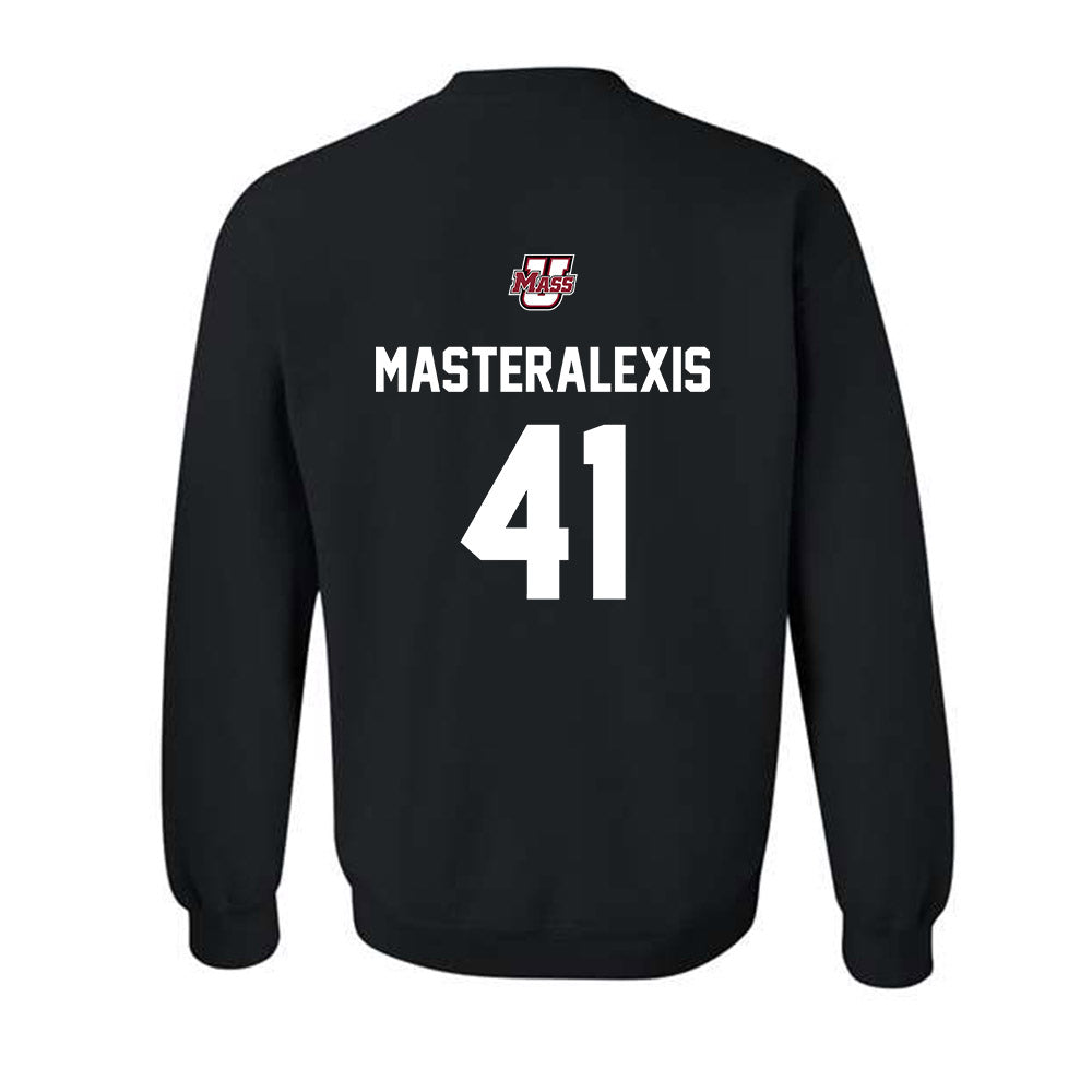 UMass - NCAA Baseball : Justin Masteralexis - Crewneck Sweatshirt