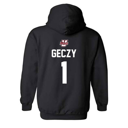 UMass - NCAA Men's Soccer : Alex Geczy - Classic Shersey Hooded Sweatshirt-1