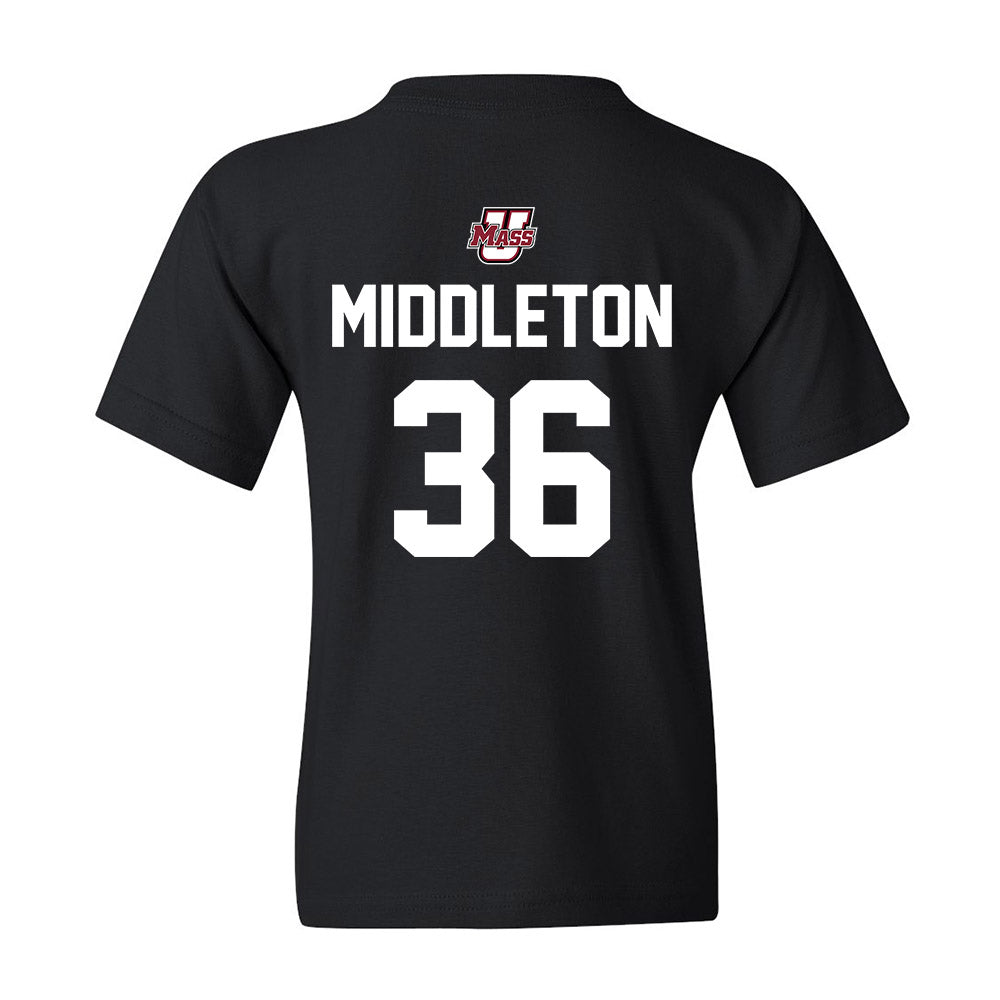 UMass - NCAA Baseball : Andrew Middleton - Youth T-Shirt