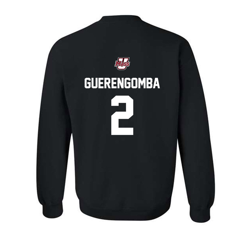 UMass - NCAA Men's Basketball : Nathan Guerengomba - Crewneck Sweatshirt