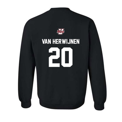 UMass - NCAA Women's Field Hockey : Myrte van Herwijnen - Classic Shersey Crewneck Sweatshirt-1